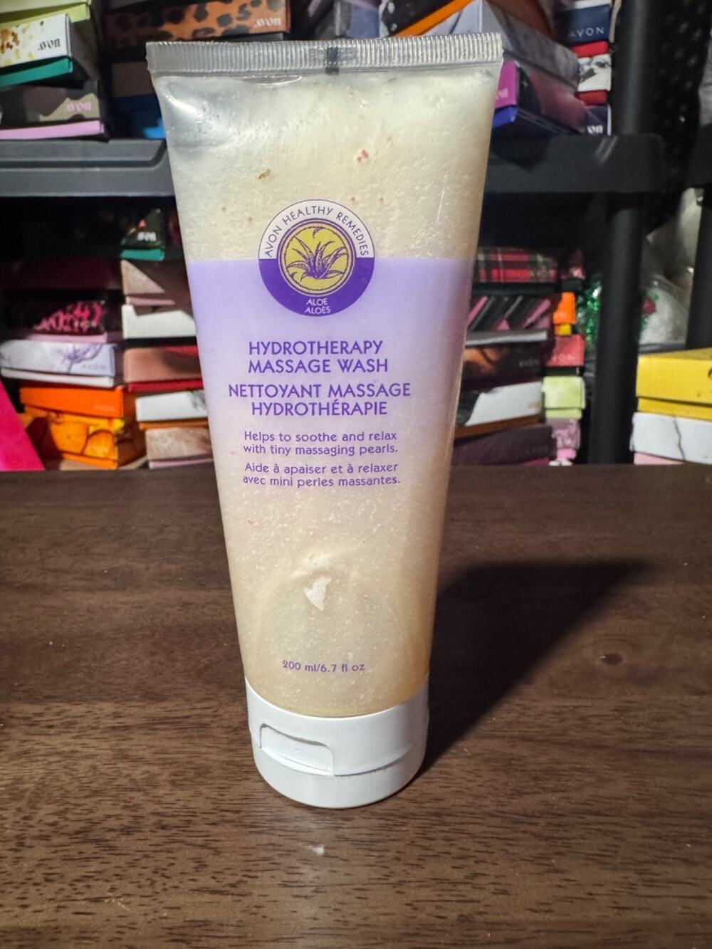 Avon healthy remedies hydrotherapy massage wash 7 fl oz. *2005
